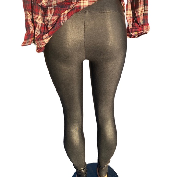 Spanx Faux Leather Leggings for Women, Size M - Black - Picture 6 of 8